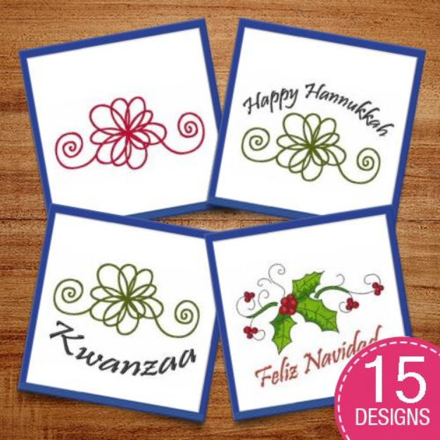 Picture of Swirls, Borders & Embellishments Embroidery Design Pack