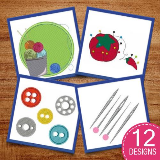 Picture of Sewing Supplies & Notions Embroidery Design Pack