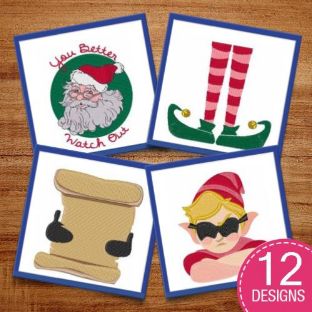 Picture of Fun Fictional Characters Embroidery Design Pack