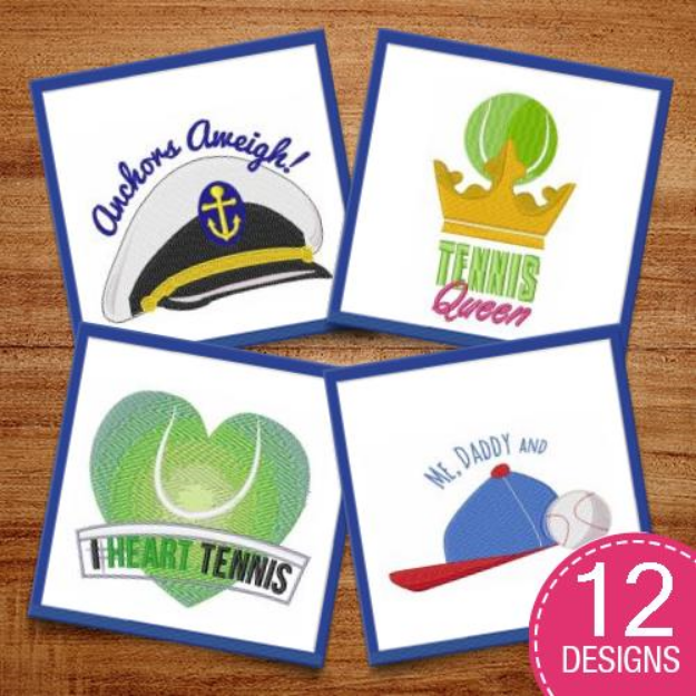 Picture of A Hat For Every Occasion! Embroidery Design Pack