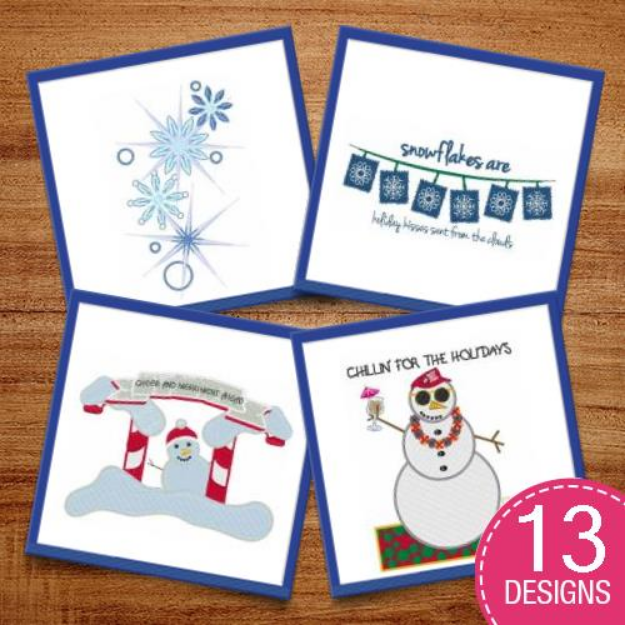Picture of Winter Wonderland Embroidery Design Pack