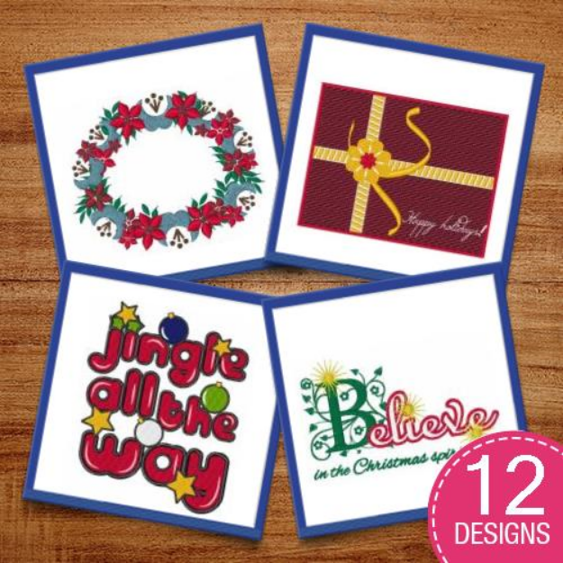 Picture of Holidays - Christmas Embroidery Design Pack