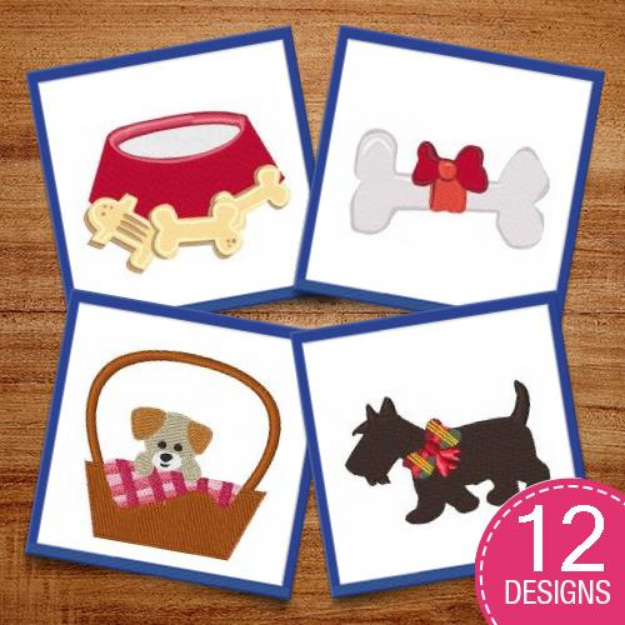 Picture of Priceless Pooches Embroidery Design Pack