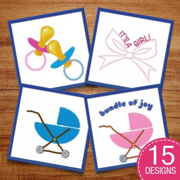 Picture of Sweet Babies & Infants Embroidery Design Pack