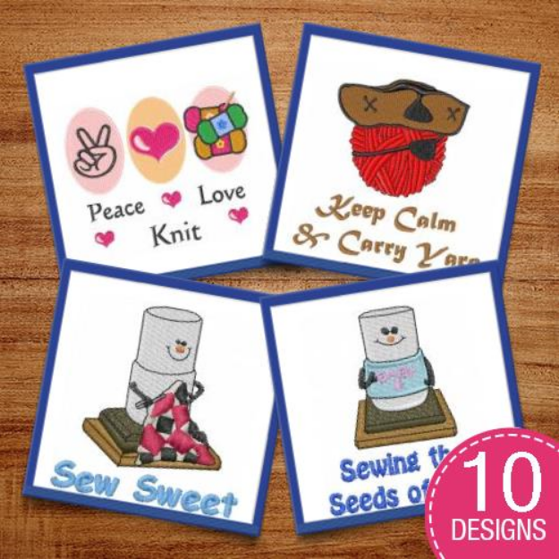 Picture of Oh Sew Sweet Sewing Designs Embroidery Design Pack