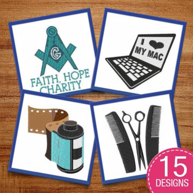 Picture of Tools & Equipment Embroidery Design Pack