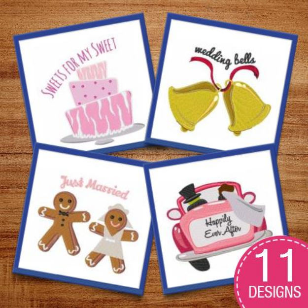 Picture of Let's Get Hitched! Embroidery Design Pack