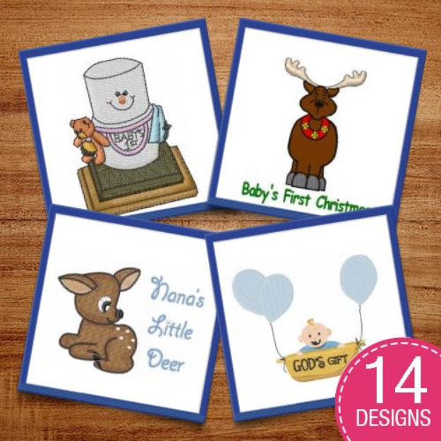 Picture of Babies & Infant Decorations Embroidery Design Pack