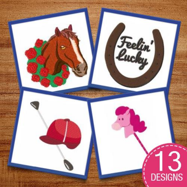 Picture of Equestrian Excellence Embroidery Design Pack