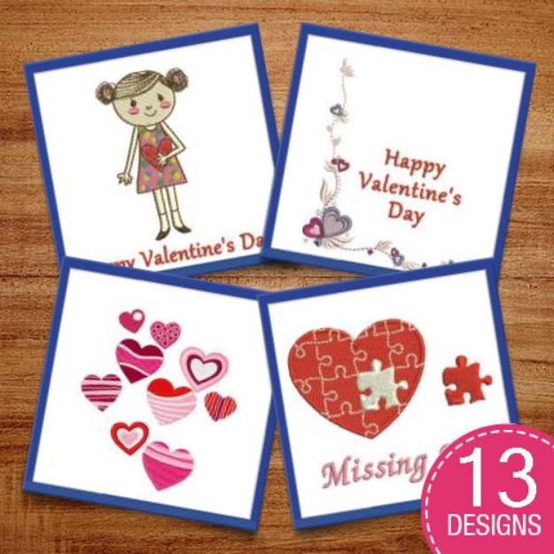 Picture of The Holiday Of Love Embroidery Design Pack