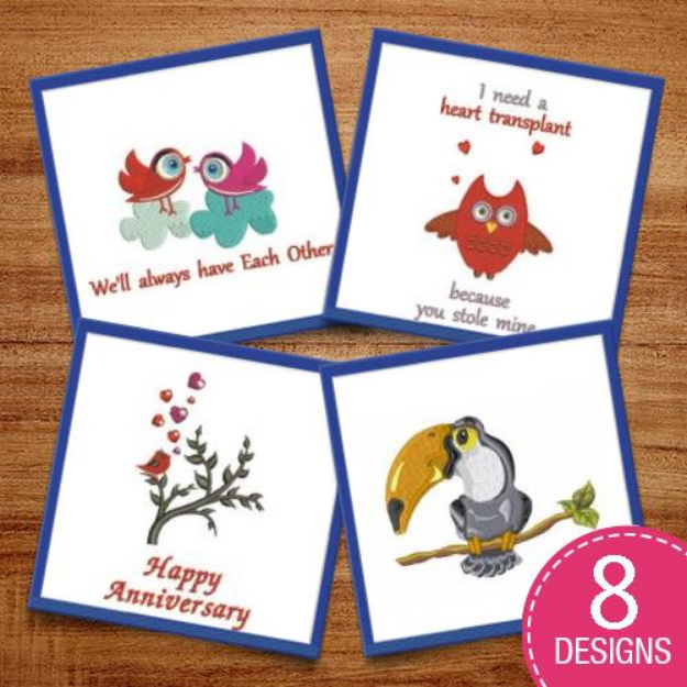 Picture of Birds, Birds, Birds! Embroidery Design Pack