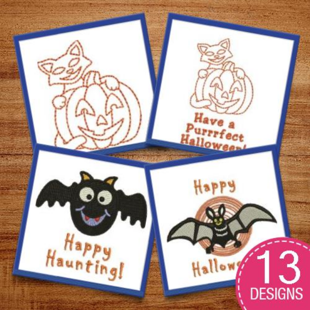 Picture of Halloween Hocus Pocus Embroidery Design Pack
