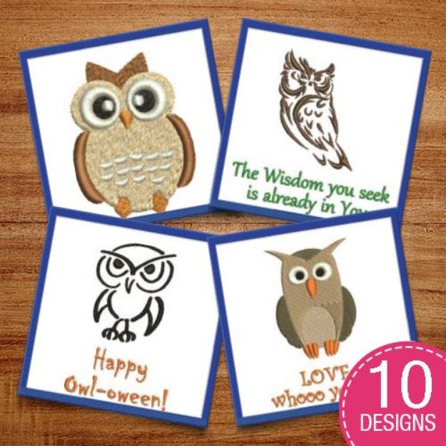 Picture of Awesome Avians Embroidery Design Pack
