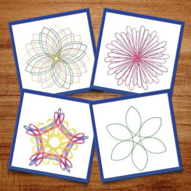 Picture of Spirograph Complete Pack Embroidery Design Pack