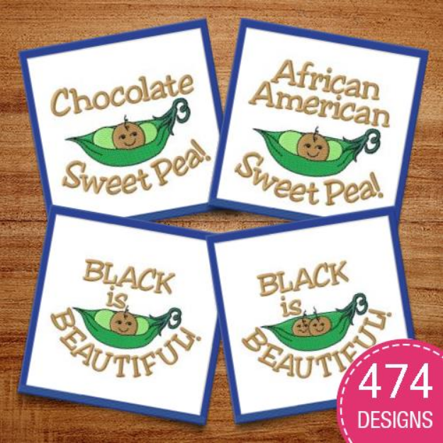 Picture of African-American MegaPack Embroidery Design Pack