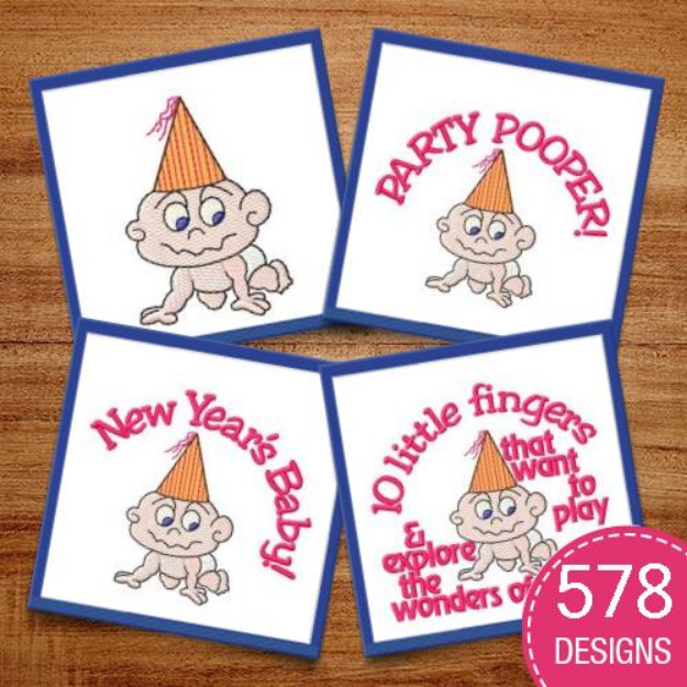 Picture of Baby 3 MegaPack Embroidery Design Pack