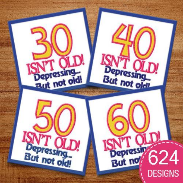 Picture of Birthday 2 MegaPack Embroidery Design Pack
