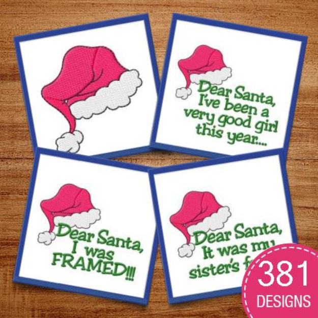 Picture of Christmas MegaPack Embroidery Design Pack