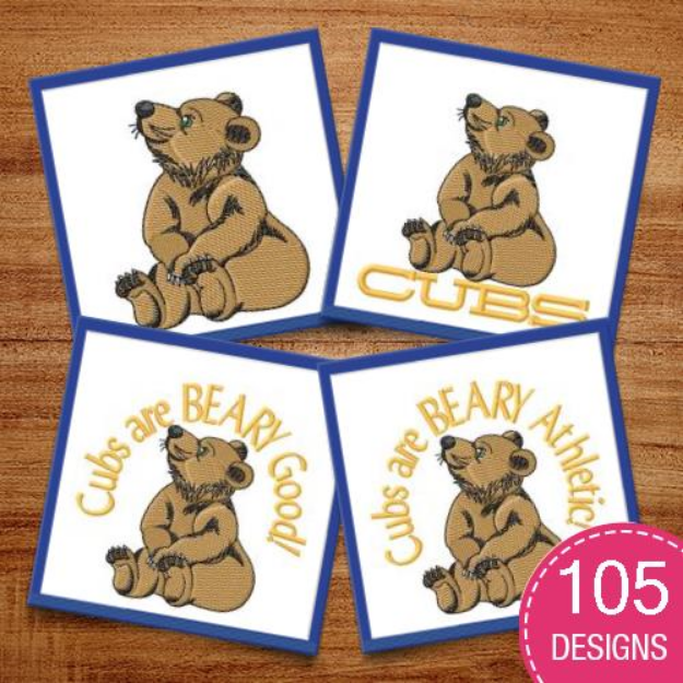Picture of Cubs (Request for "Cute") MegaPack Embroidery Design Pack