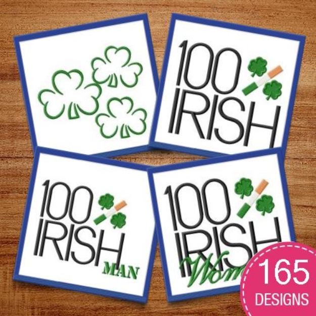 Picture of St. Patrick's 2010 MegaPack Embroidery Design Pack