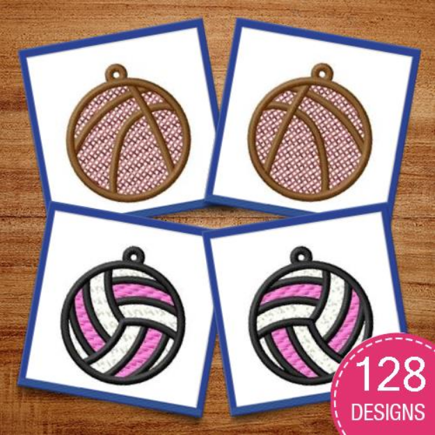 Picture of FSL Earrings MegaPack Embroidery Design Pack