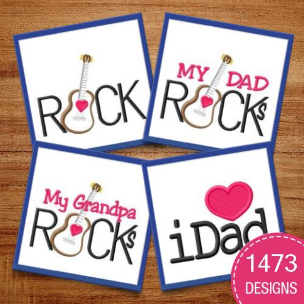 Picture of Father’s Day 2010 MegaPack Embroidery Design Pack