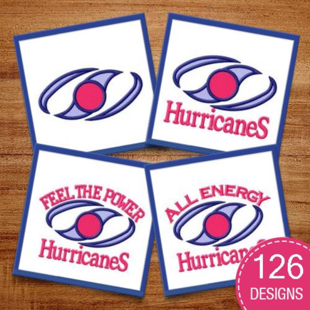 Picture of Hurricanes and Tornadoes MegaPack Embroidery Design Pack