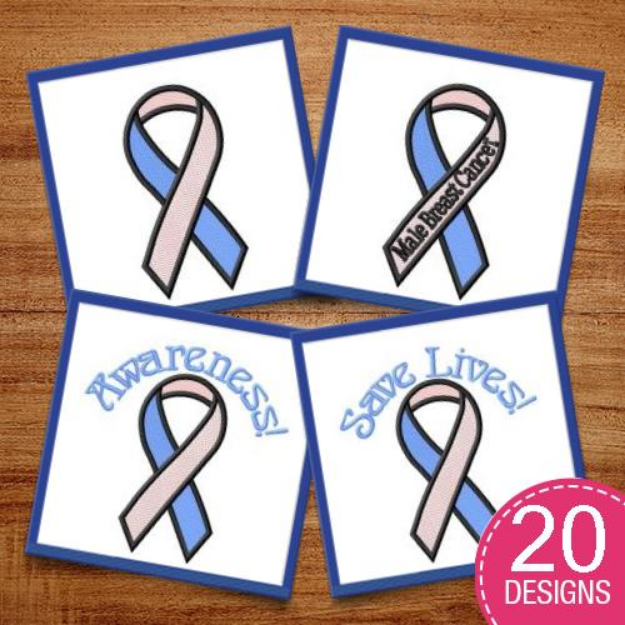 Picture of Male Chemo Embroidery Design Pack