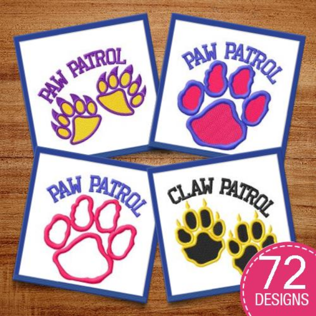 Picture of Paw Patrol MegaPack Embroidery Design Pack