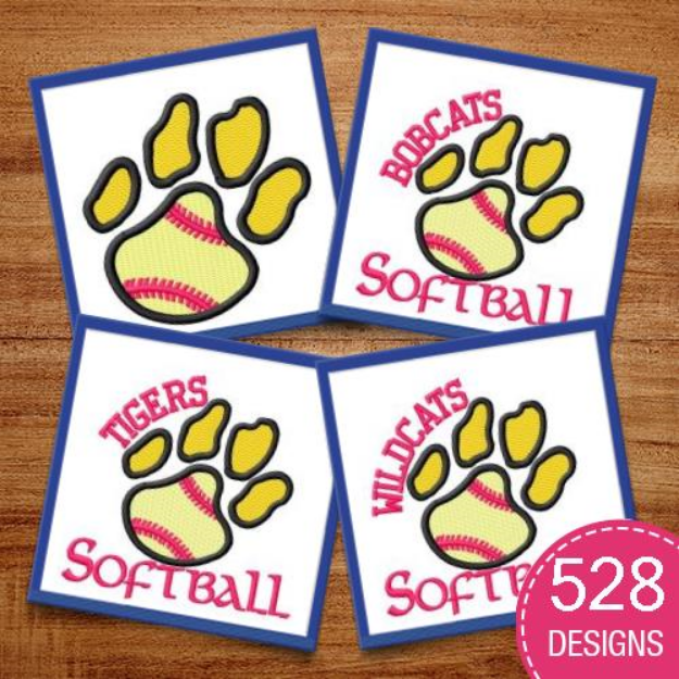 Picture of Paw Package MegaPack Embroidery Design Pack