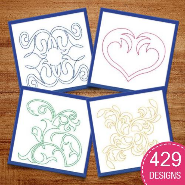 Picture of Quilting MegaPack Embroidery Design Pack