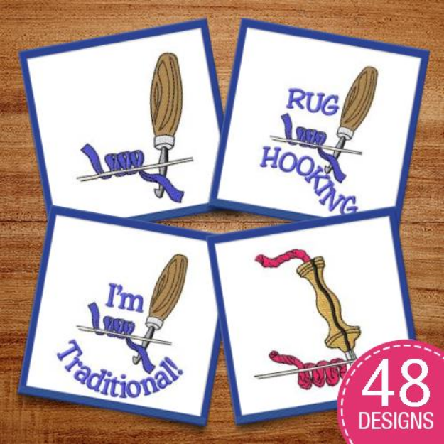 Picture of Rug Hooking MegaPack Embroidery Design Pack