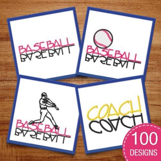 Picture of Sports Package Embroidery Design Pack