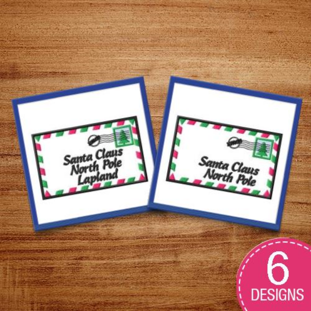 Picture of Santa Letter MegaPack Embroidery Design Pack