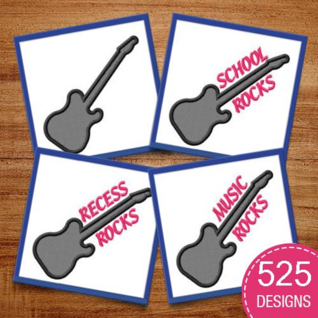 Picture of School 2010 MegaPack Embroidery Design Pack