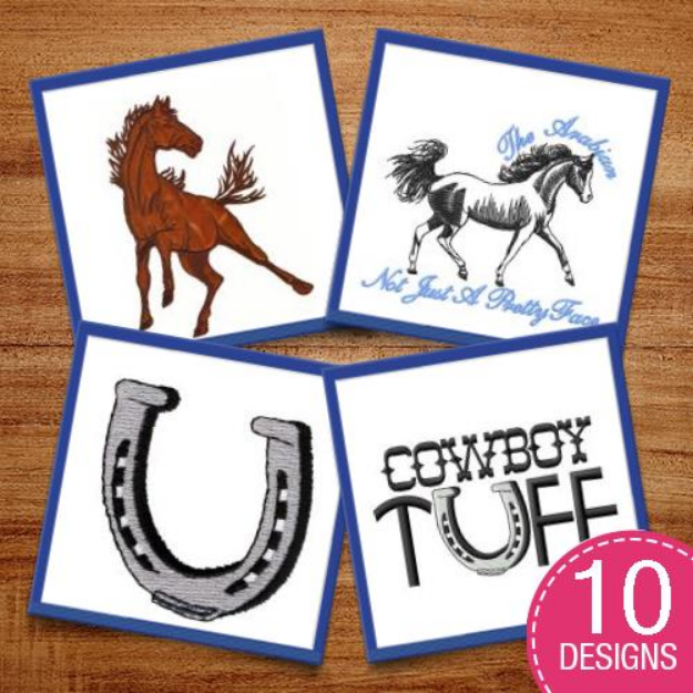 Picture of Cowboy Tough Embroidery Design Pack