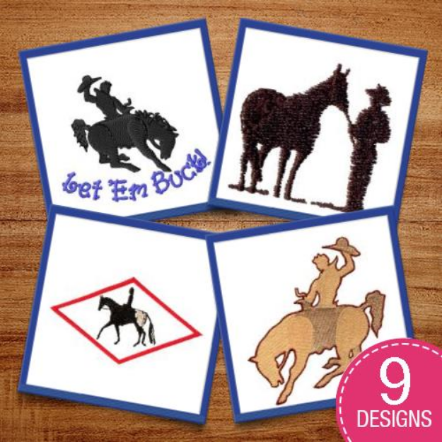 Picture of Exsquisite Equines Embroidery Design Pack