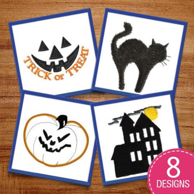 Picture of Fright Night Delights Embroidery Design Pack