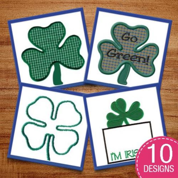 Picture of A Little Bit Of Blarney Embroidery Design Pack