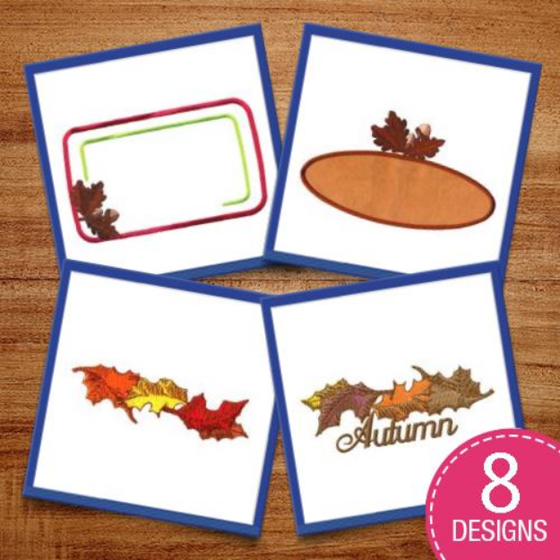 Picture of Autumn Splendor Embroidery Design Pack