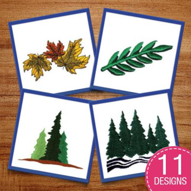 Picture of The Great Outdoors Embroidery Design Pack