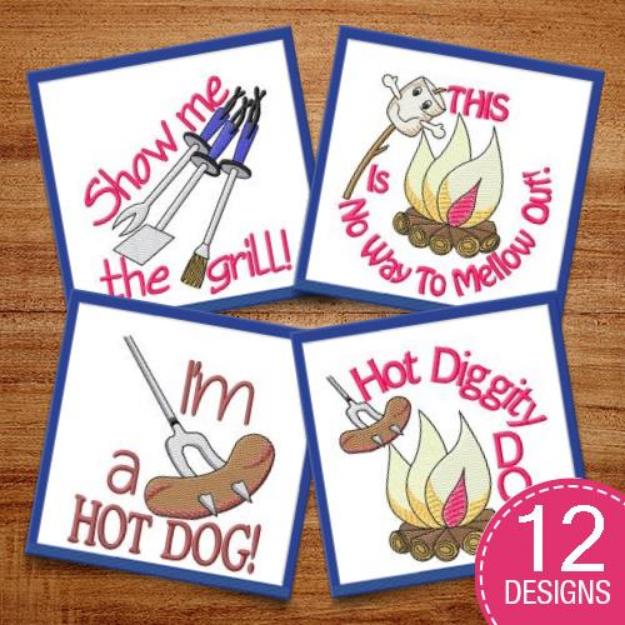 Picture of Hey Chef, Lets Cook! Embroidery Design Pack
