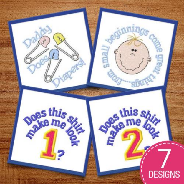 Picture of Baby Mine Embroidery Design Pack