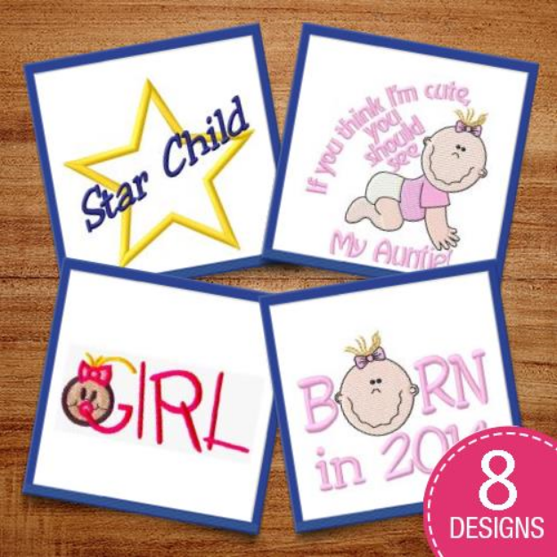 Picture of Thank Heaven For Girls! Embroidery Design Pack