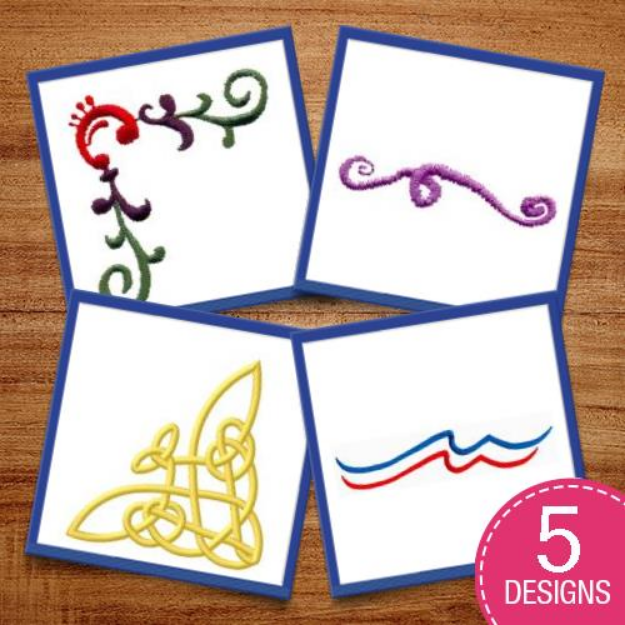 Picture of The Perfect Border Embroidery Design Pack