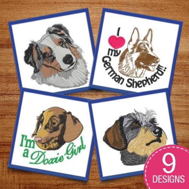 Picture of Its A Dogs Life Embroidery Design Pack