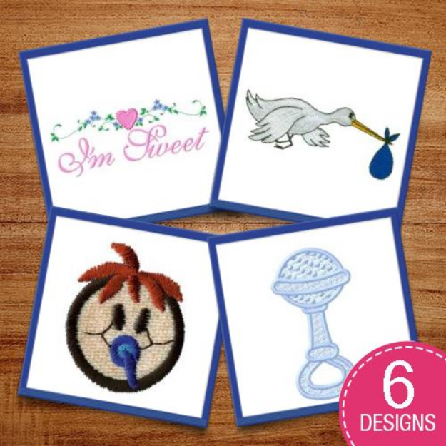 Picture of Baby Sweetness Embroidery Design Pack