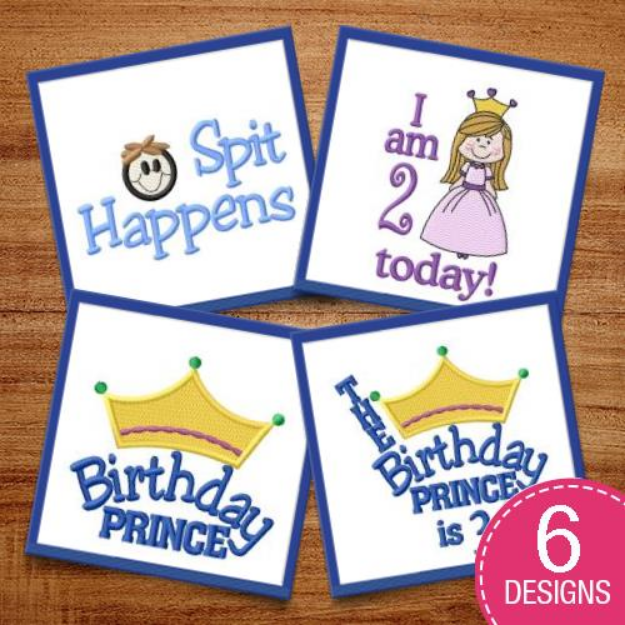 Picture of Babies & Birthdays Embroidery Design Pack