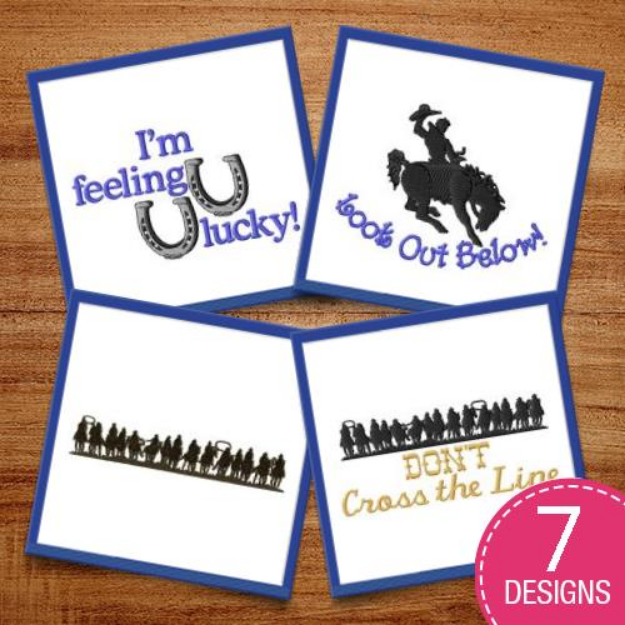 Picture of Horse Partners Embroidery Design Pack