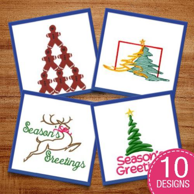 Picture of Tis The Chrismtas Season Embroidery Design Pack